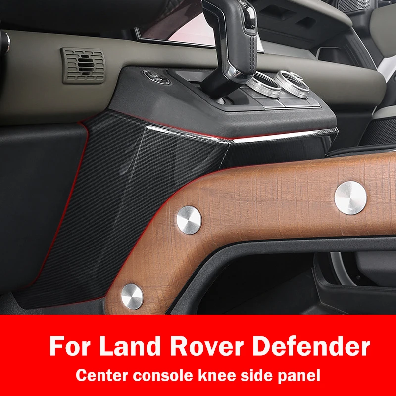 

For Land Rover Defender Center Console Knee Side Panel, Center Console Gear Shift Interior Color Changing Parts, Interior Scrat