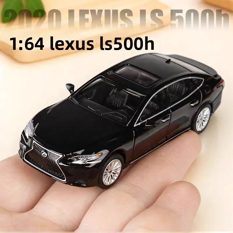دييكاست 1:64 مقياس لكزس LS 500h 2020 سبيكة سيارة نموذج تحصيل لعبة هدية تذكارية عرض حلية #2