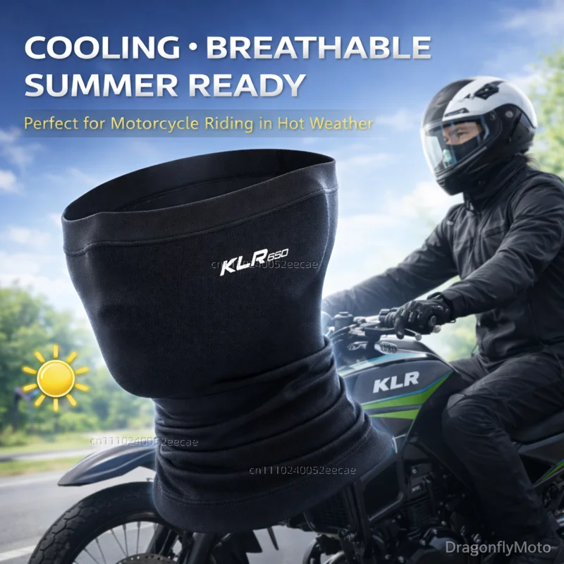 

Для мотоциклов Kawasaki KLR650 KLR 650 KLR250 250: Ветрозащитная летняя маска-балаклава для лица и шеи, дышащая, с возможностью нанесения логотипа