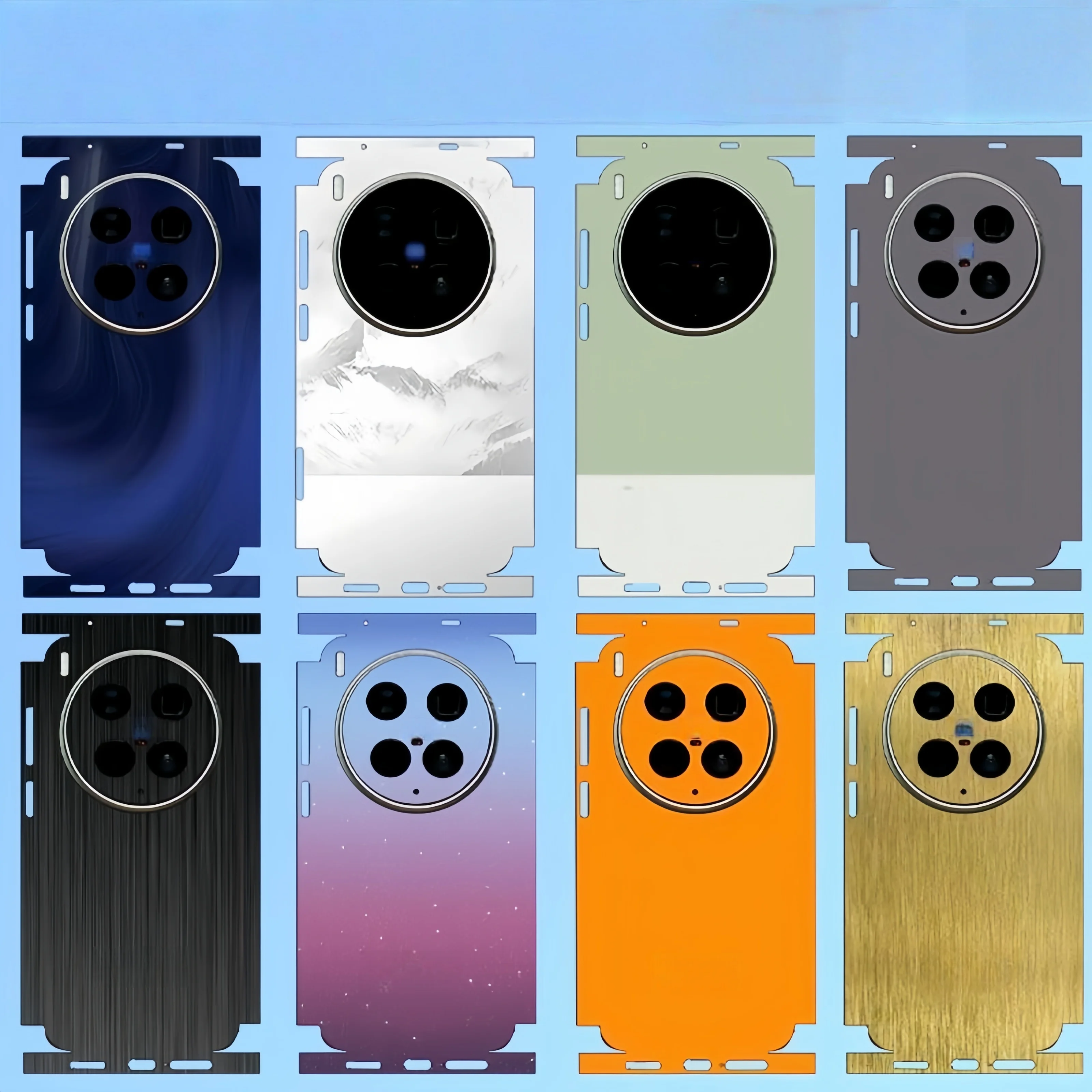 Colorful Sticker Wrap Sticker for VIVO X300Ultra X200 X100 P
