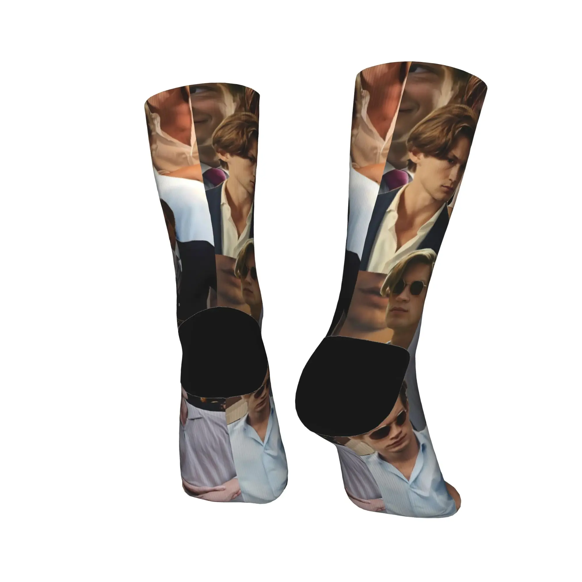 جوارب جيمس بوفورت غير قابلة للانزلاق للنساء والرجال جوارب تزلج ناعمة قابلة للتنفس للخريف جوارب مخصصة مضحكة #4