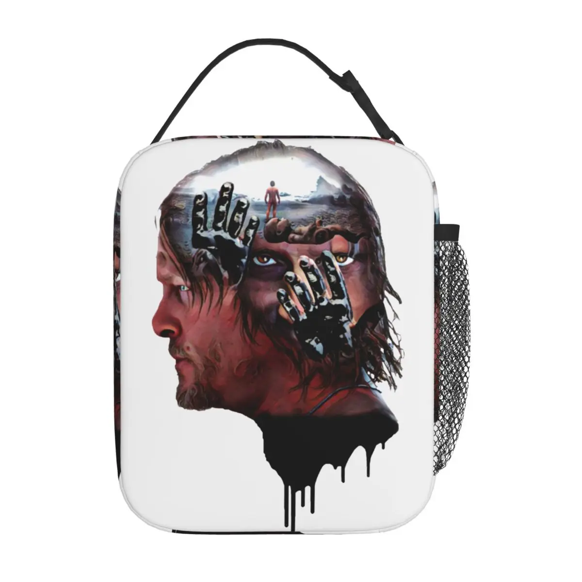 

Death Stranding Kojima Productions Insulated Lunch Bag Meal Container Thermal Bag Lunch Box Tote School Travel Food Bag