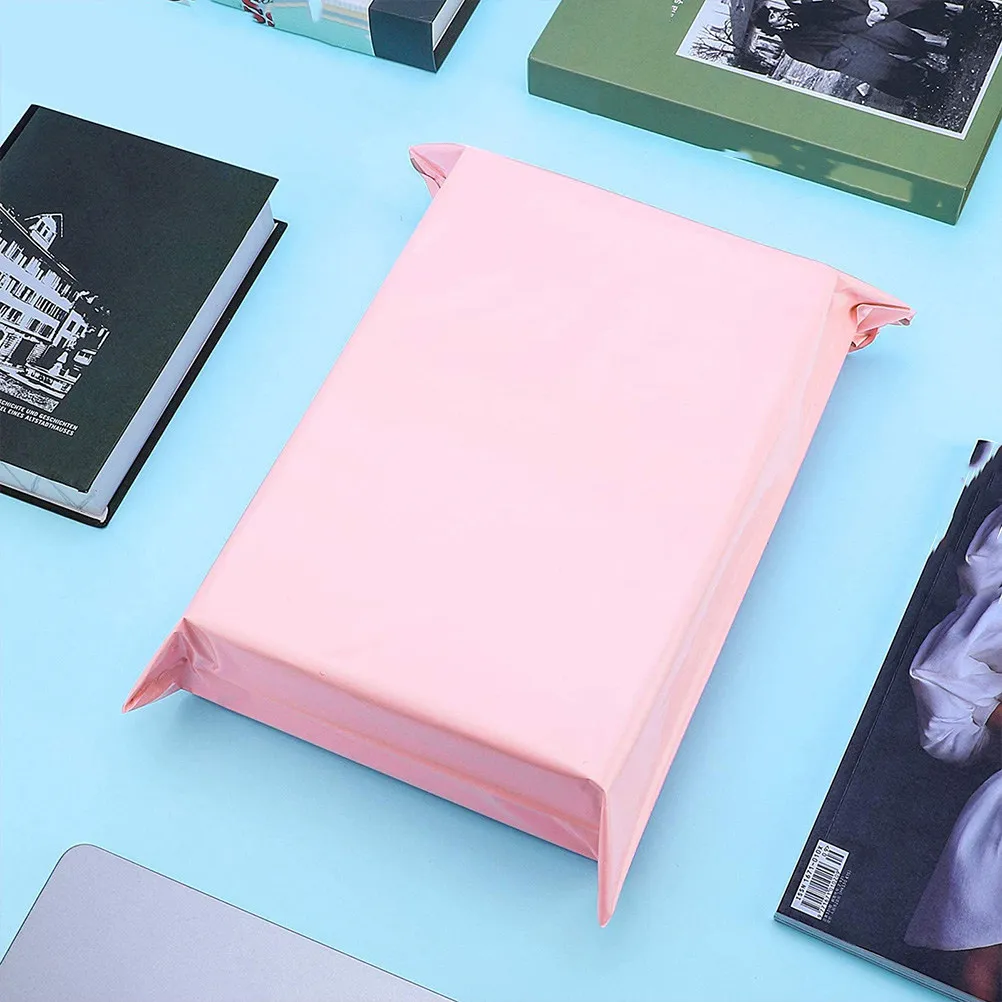 

100 шт. утолщенных почтовых пакетов с самоклеящимся клапаном, износостойкие, герметичные, легкие упаковочные конверты для экспресс-доставки