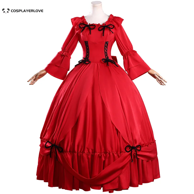 

May I Ask for One Final Thing Scarlet El Vandimion Halloween Christmas Carnival Cosplay Costume Outfit