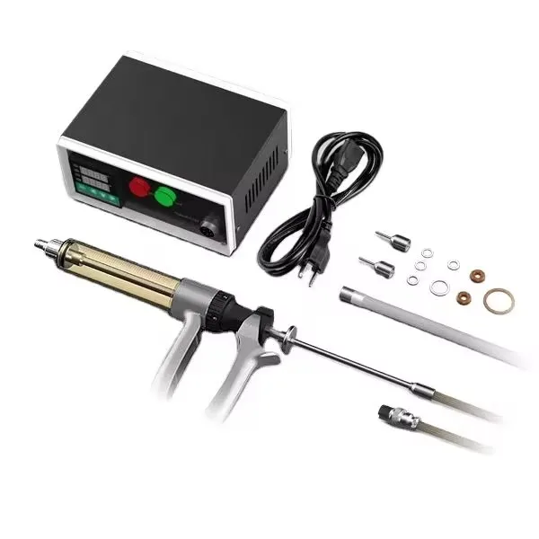 Small Semi-automatic Adjustable Constant Temperature Heating Hand-operated Liquid and Thick Oil Filling Machine 5