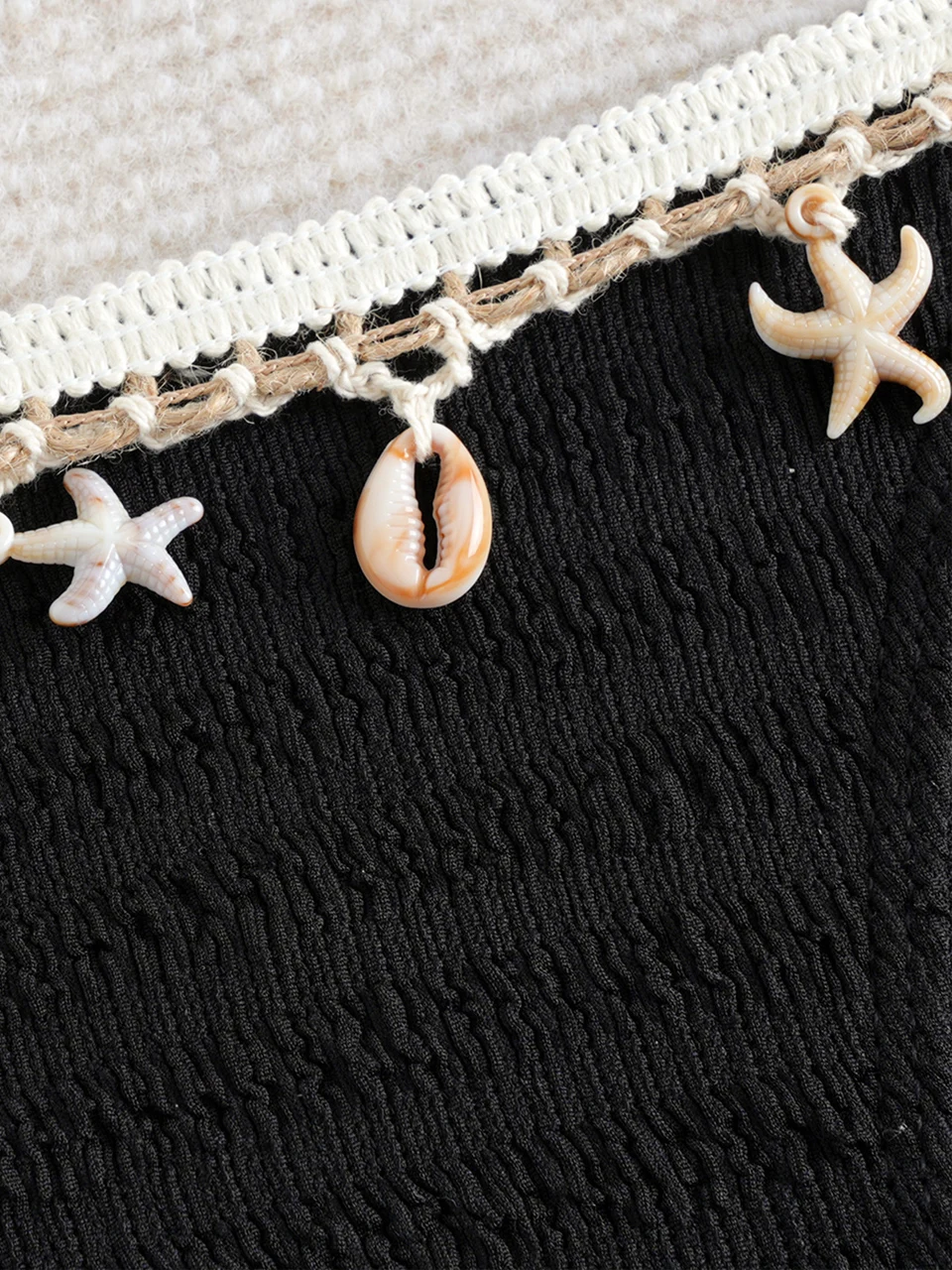 2026 الرسن البيكينيات مثير سلسلة مثلث ملابس السباحة النساء نجم البحر مرتبطة ملابس السباحة الإناث الاستحمام لباس سباحة بحر #6