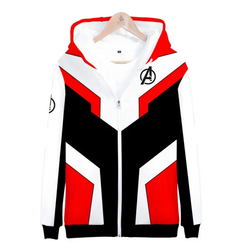 Marvel The Avengers 4 Endgame Quantum Realm Baby Boys Girls Costume Hoodies Men Hooded Family Zipper End Game Sweatshirt Jackets