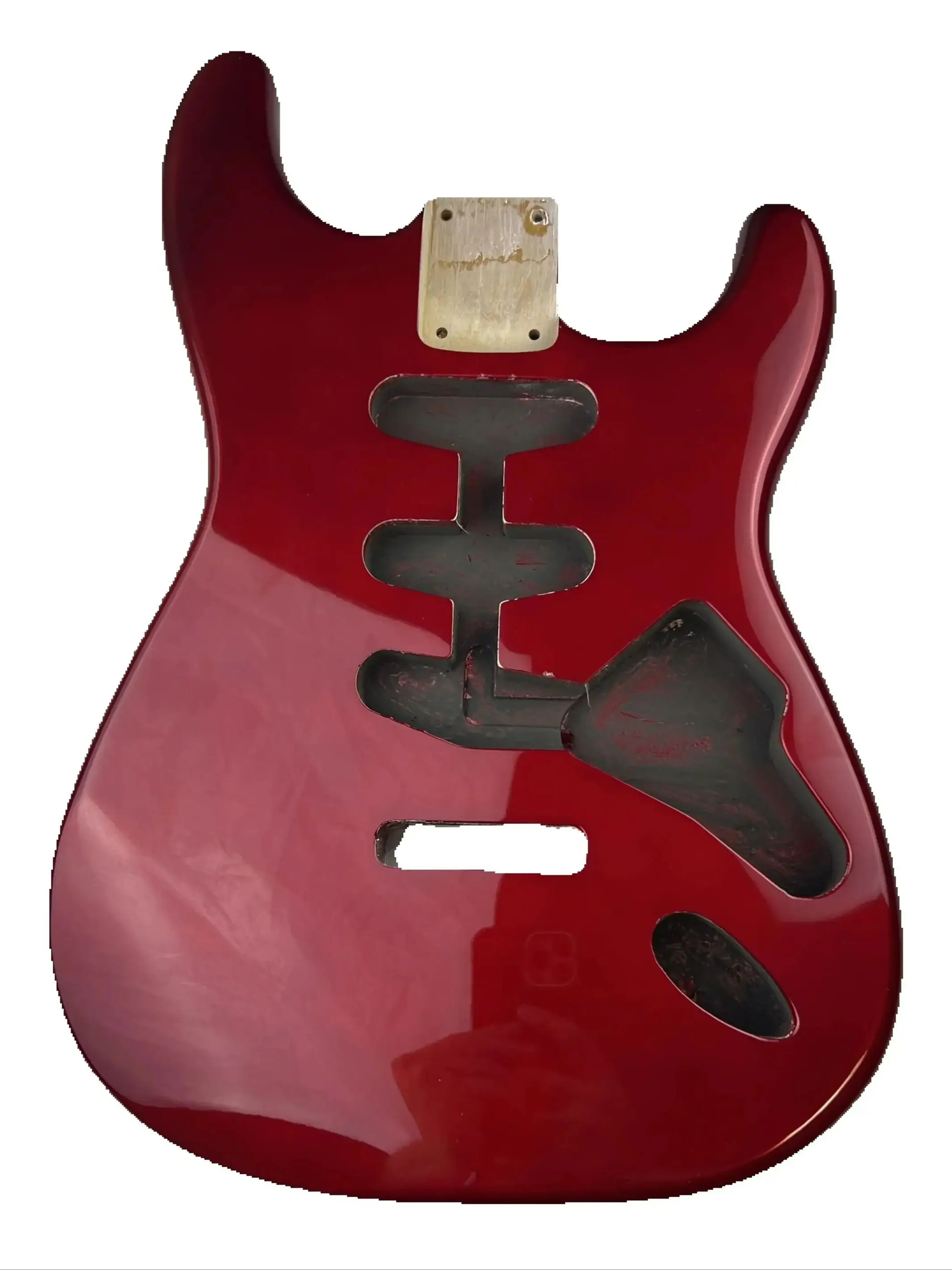 Nordamerikanischer Erlenholz-Massivkorpus für E-Gitarre, kompatibel mit ST TL Stil, DIY-Ersatzteil – Detail 5