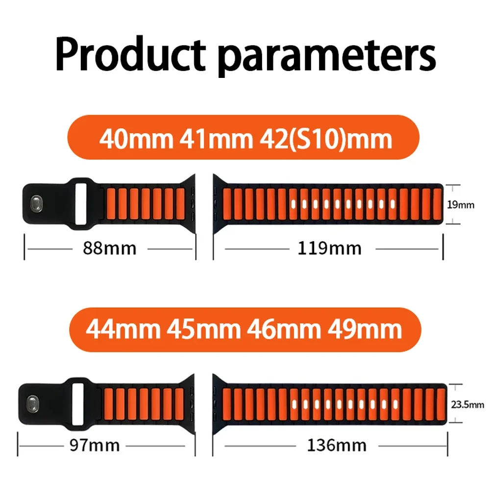 الأشرطة الرياضية لساعة أبل الترا 2 الفرقة 49 45 46 44 مللي متر 42 مللي متر 40 41 مللي متر سوار المعصم كوريا IWatch سلسلة 10 SE 9 8 7 6 5 4 2027