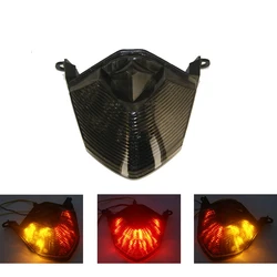 waase For Kawasaki Z750 2007 2008 2009 2010 2011 2012 Tail Light Brake Turn Signals Integrated LED Light