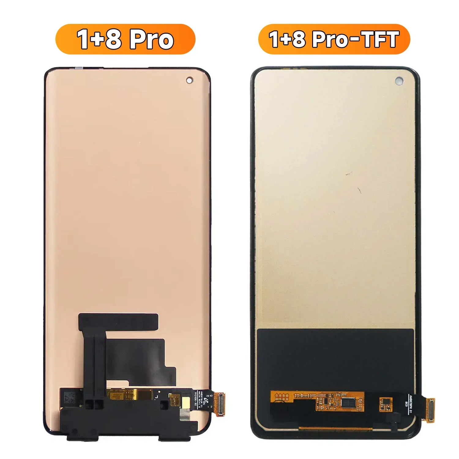 6.78\'\'For OnePlus 8 Pro Tested 1+8Pro IN2023 IN2020 IN2021 LCD Display Touch Screen Digitizer Assembly Replacement