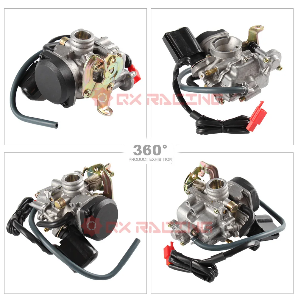 PD18J PD20J Carburetor 18mm 20mm 50cc-100cc SCOOTER CVK CARBURETOR CARB 139QMB ATV QUADS GO KART BUGGY Motorcycle Carburetor GY6