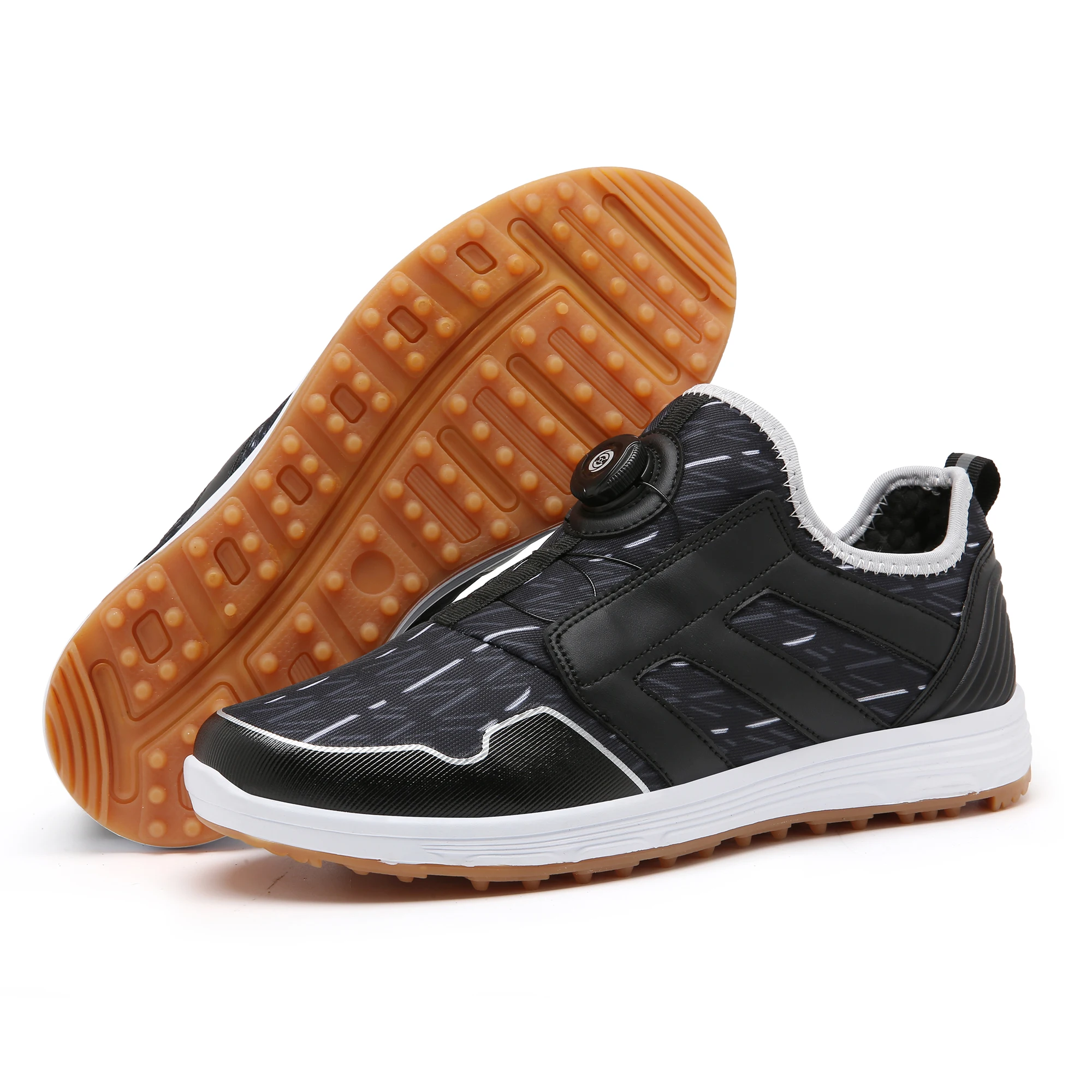 Nieuwe Heren Golfschoenen Groot Formaat 37-46 Lichtgewicht Wandelschoenen Golfers Outdoor Ademende Wandelschoenen Luxe Heren Sneakers