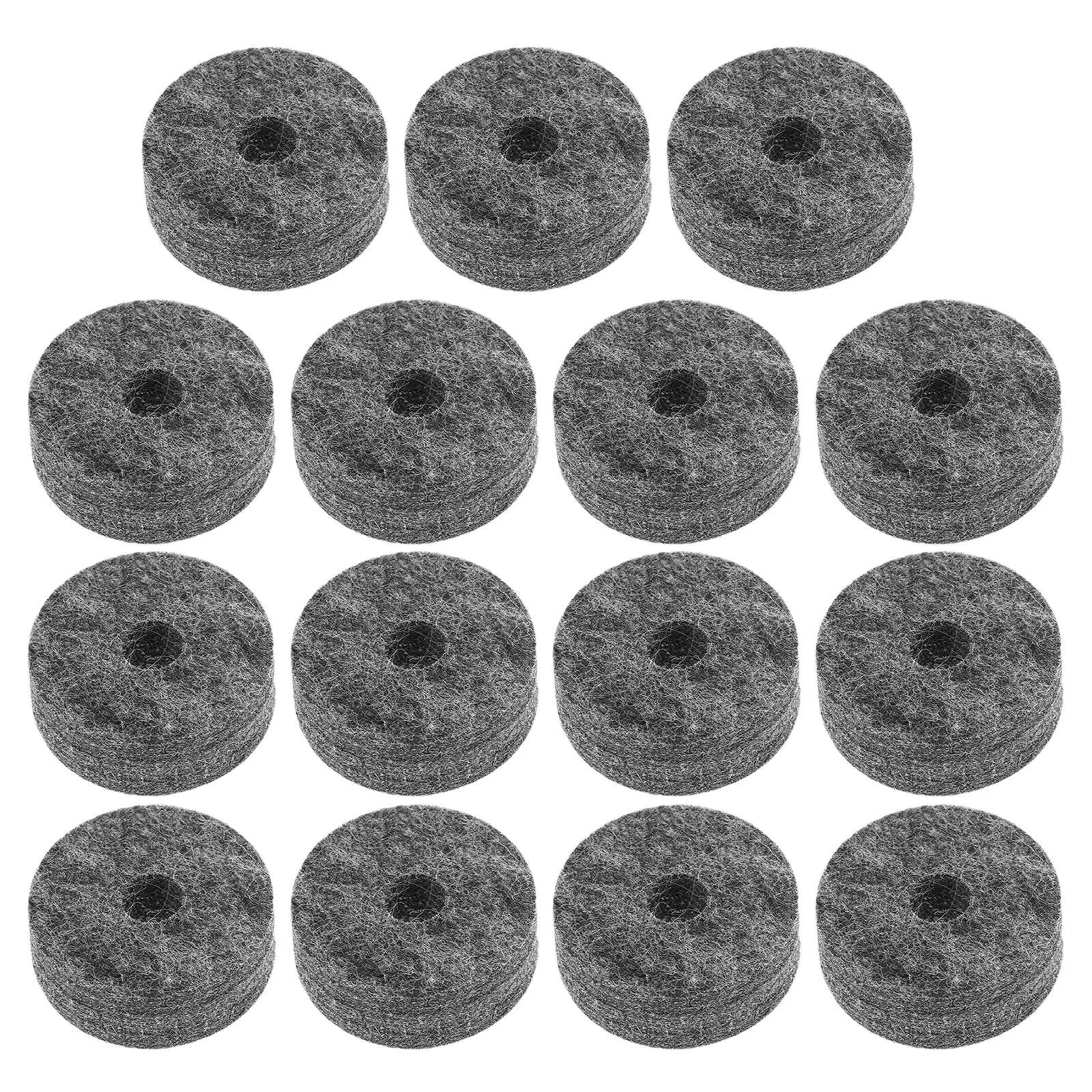 

15pcs Felts For Drum Set Universal Round Felt Pad With Anti-Vibration Noise Reduction Drum Cymbal Accessories, Replacement