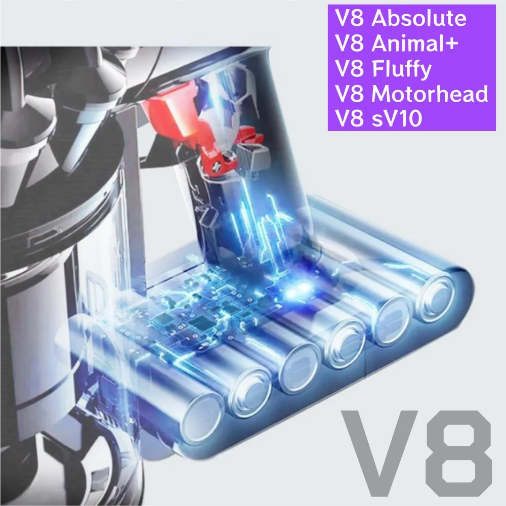 

21.6V For Dyson V8 Battery Absolute V8 Animal Li-ion SV10 Vacuum Cleaner series Rechargeable batteries Dyson Vacuum Cleaner