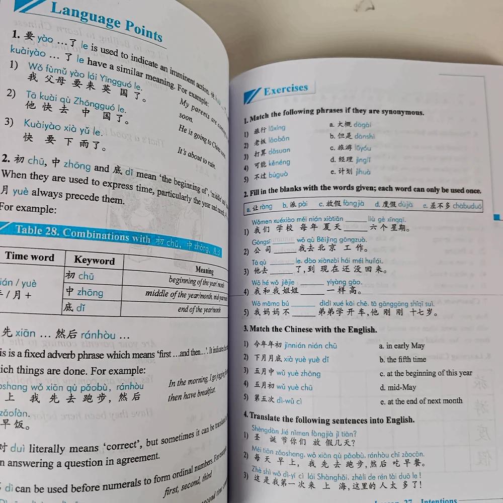 Audio +Pinyin + English Annotation + Chinese English Vocabulary Chinese Course Book For Foreigners Self-study Chinese Text Book