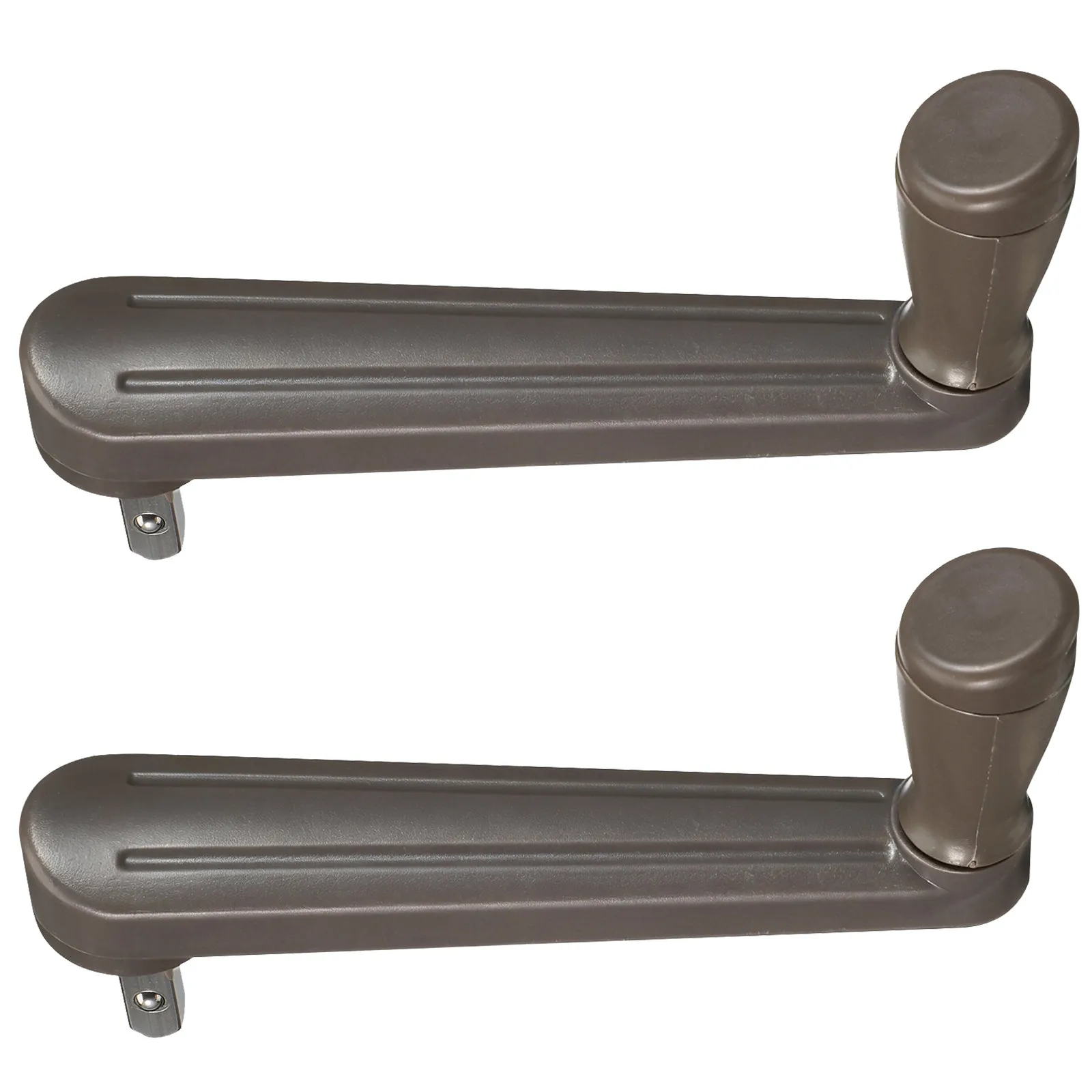 2Pcs Roman Umbrella Crank Handle Replacement Easy Install Patio Outdoor Garden Umbrella Repair Parts Smooth Hand Crank