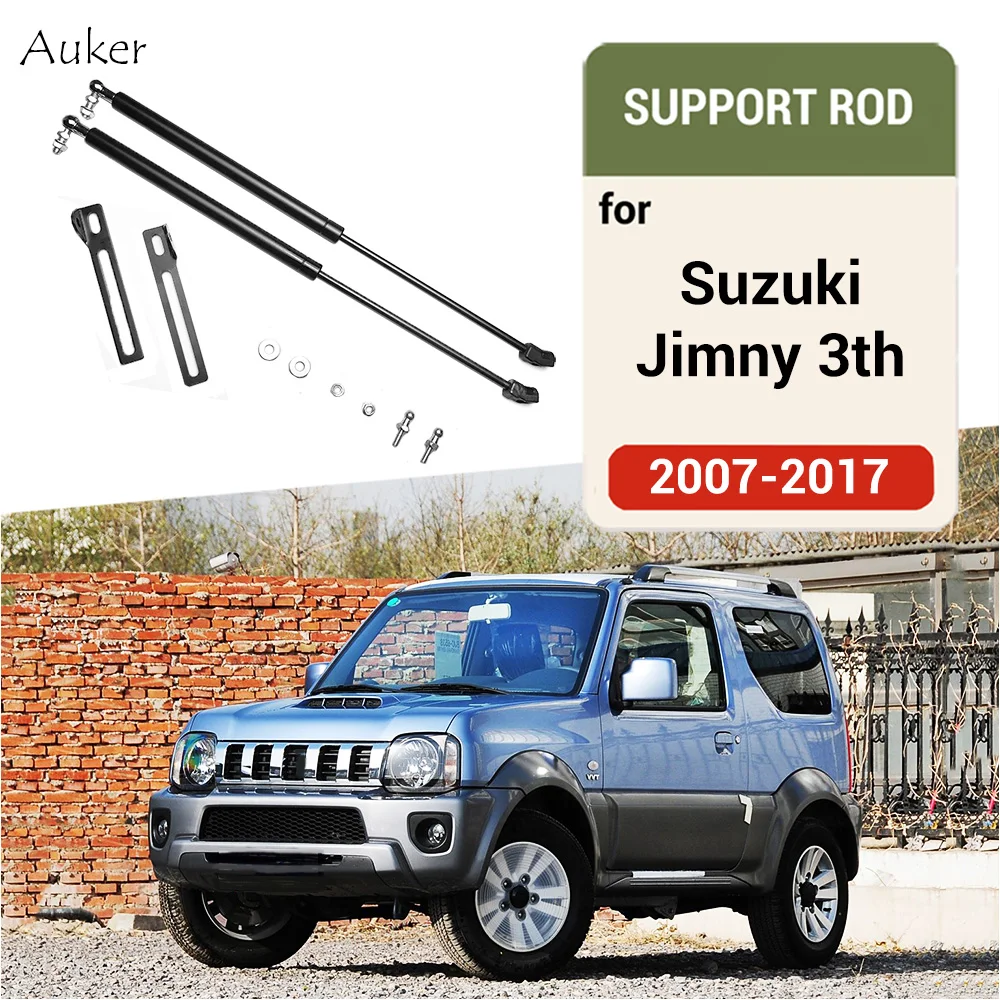 Barres de jambe de force de levage d\'amortisseur à gaz, capot de remise en état, style de voiture, Suzuki Jimny merveilleuse, 2007-2017