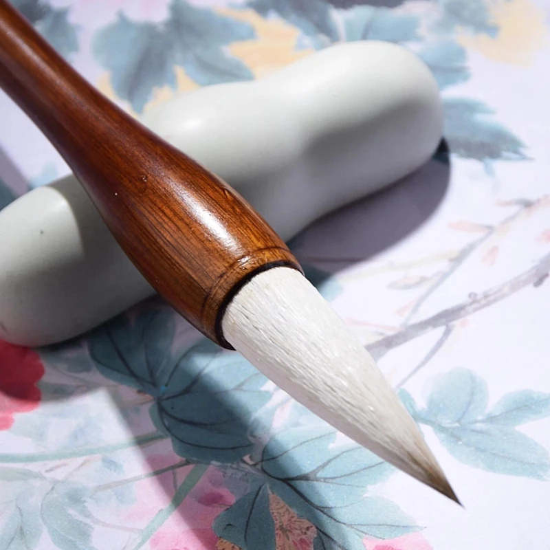 Special Peony Painting Brush Garlic Bulb Calligraphy Brush Set Chinese Painting Peony Flower Bird Landscapes Brush Art Supplies