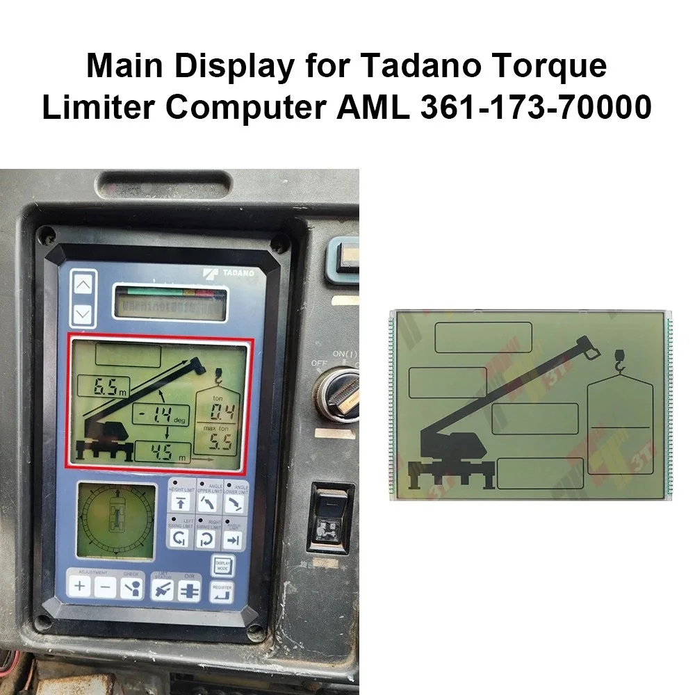 Main Display for Tadano Torque Limiter Computer AML 361-173-70000 Repair