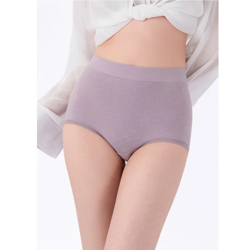 

2 шт./лот женские трусики шелковые средние с высокой талией тонкое нижнее белье 5% шелковые бесшовные высокоэластичные треугольные трусы