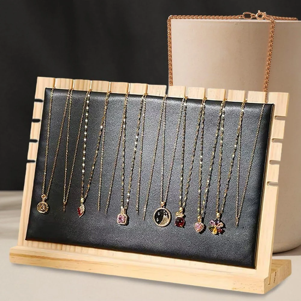 Necklace Jewelry Display Rack Organizer Jewelry Bracelet Chain Necklace Holder Accessories Exhibit Necklaces Organizer