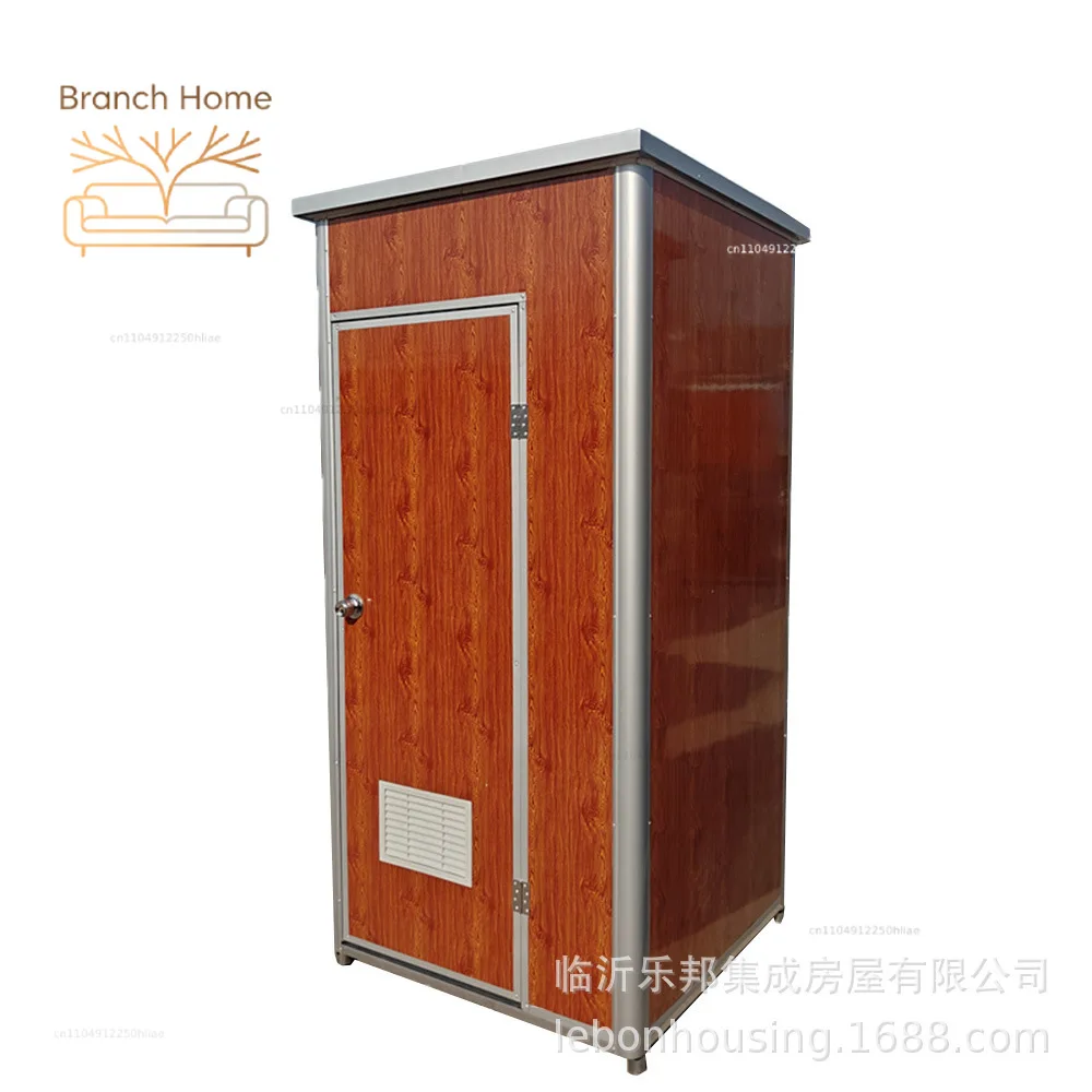 DSA single mobile toilet quick assembly site temporary toilet outdoor modular container toilet manufacturer wholesale