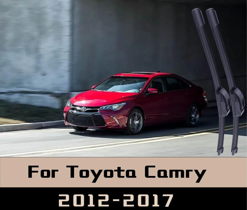 

2Pcs For Toyota Camry 2012-2017 Wiper Front Wiper Blades Windshield Windscreen Window Brushes Boneless front wipers
