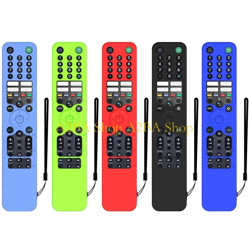 

A2BA Remote Control Cases Silicone Covers Protective for Case Shockproof for RMF-TX52