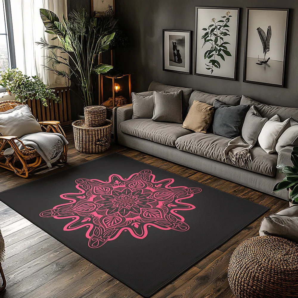 

Уютный напольный коврик для дома и улицы, моющийся коврик, нескользящий, добро пожаловать, домашний декор, современный абстрактный геометрический узор, прихожая R