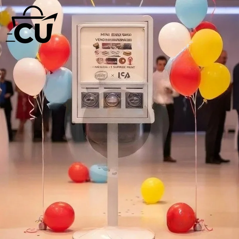 Tattoo sticker self-service vending machine, twist card machine, slot machine, 3 heads