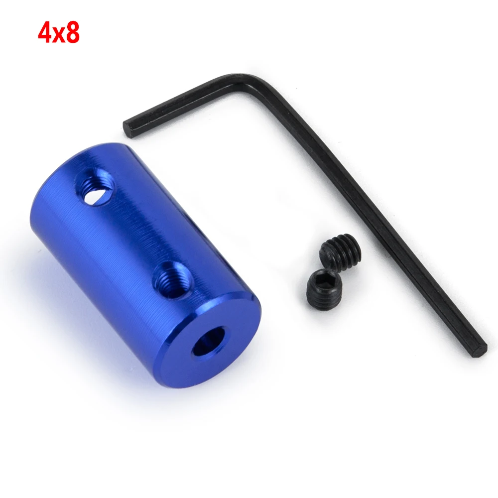 AXSPEED سبائك الألومنيوم 4/5/6/8 مللي متر محرك محرك رمح اقتران سحب المقرنة ل RC قارب سيارة ترقية أجزاء