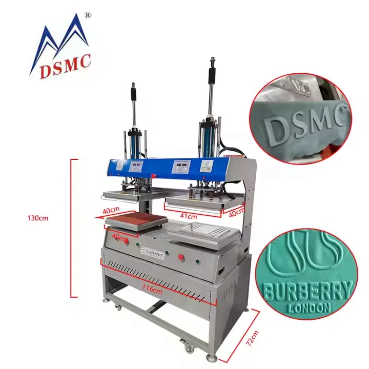 40x40 Embossing 3d Ironing Machine  Hydraulic Embossing Machine Leather Embossing Machine Garment