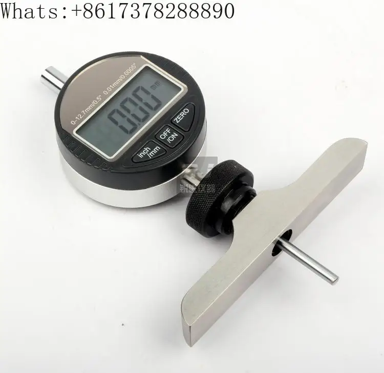 

Digital display depth gauge electronic depth gauge depth dial gauge 0-30mm round tip probe