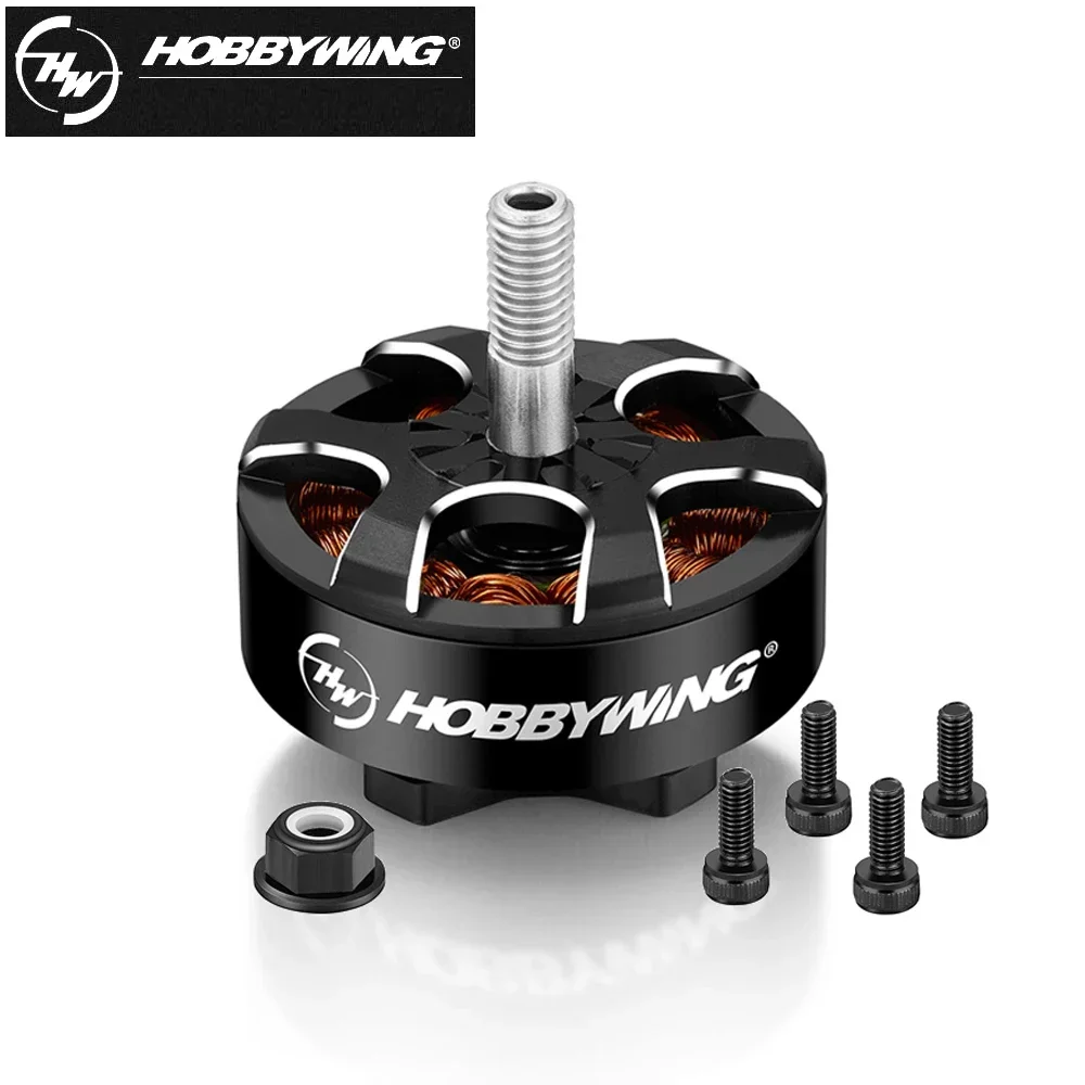 1pcs Hobbywing Xrotor 2807 1300KV/1500KV/1700KV/or 2812 900KV/1100KV/Brushless Motor M5 Shaft for RC 7inch FPV Drone