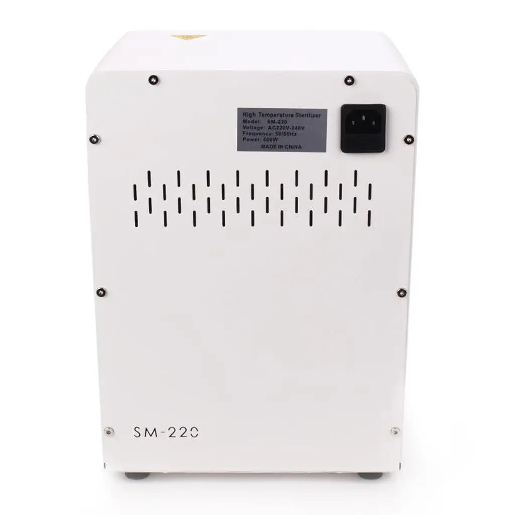 Salon Spa Heater Disinfection Cabinet 12L High Temperature Sterilizer with Rack for Towels and Tools
