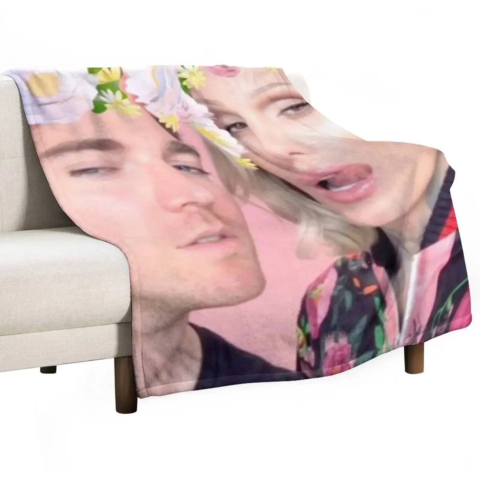 

Shane and Jeffree snapchat Throw Blanket Soft Home Decor Blanket for Couch Bedroom