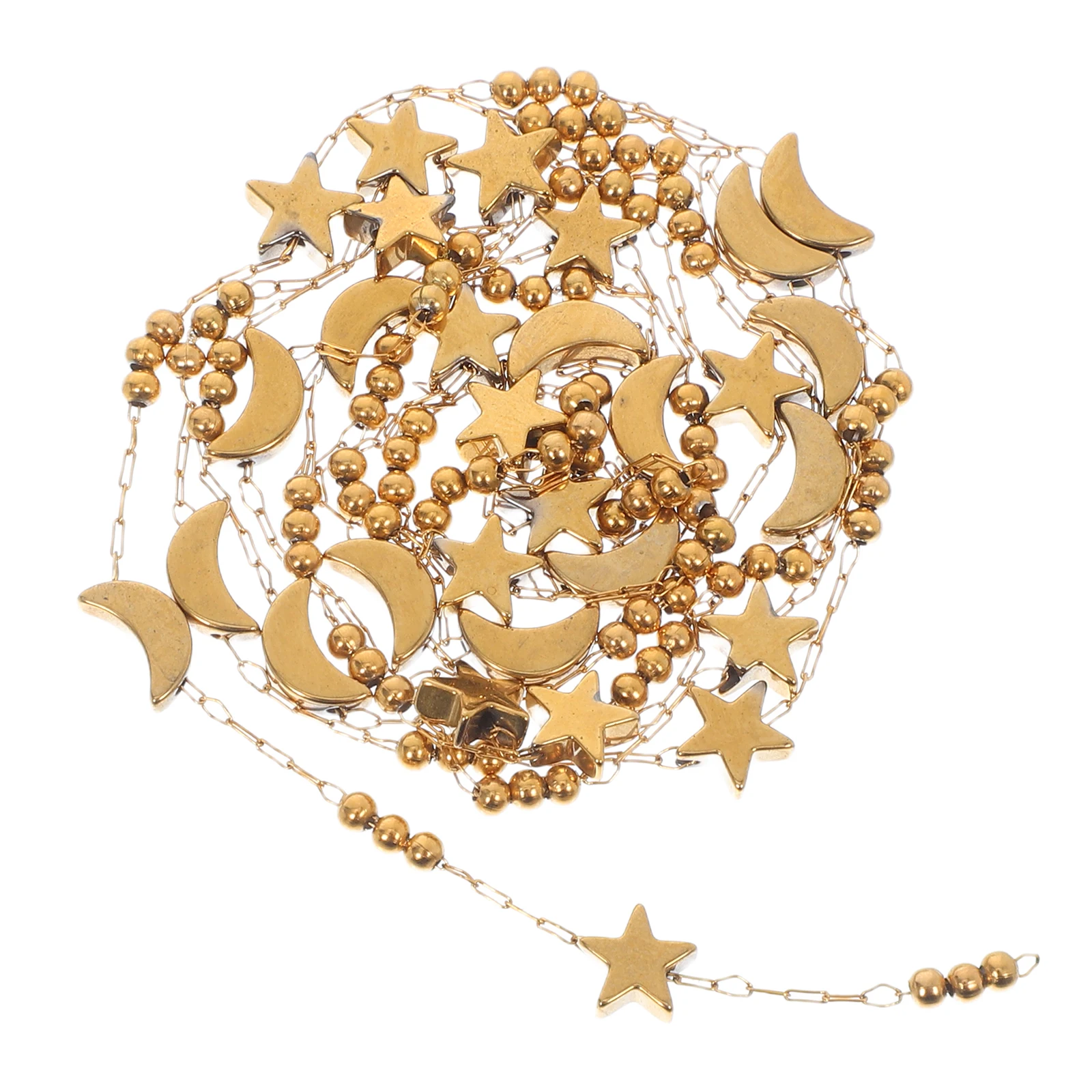 

Star Moon Clavicle Chain Accessories Jewelry Making Charms Bracelet Chains Stainless Steel DIY Anklet