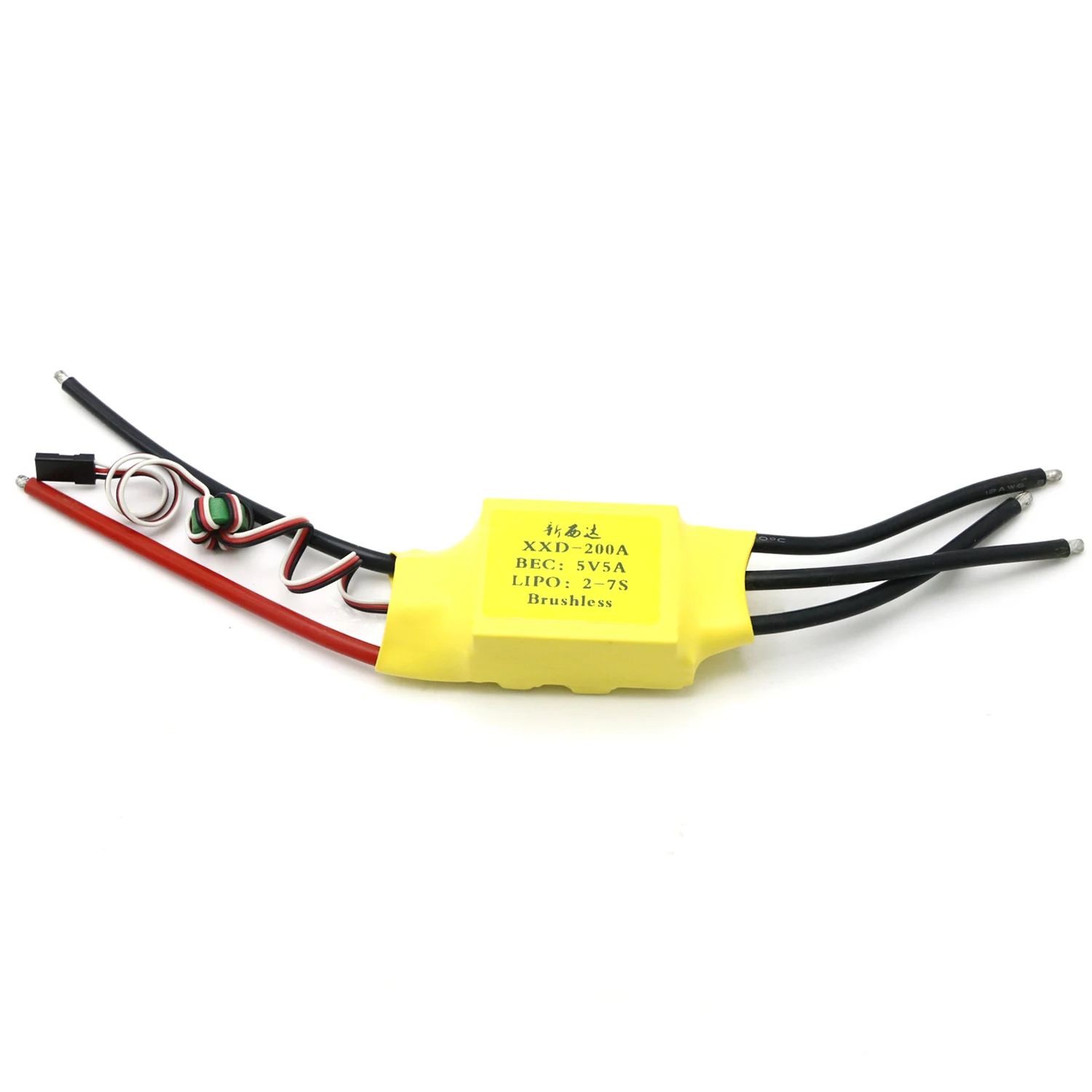 XXD 10A 15A 20A 30A 40A 50A 60A 70A 80A 100A 125A 200A contrôleur de vitesse ESC avec UBEC pour RC FPV quadrirotor RC avions Drone