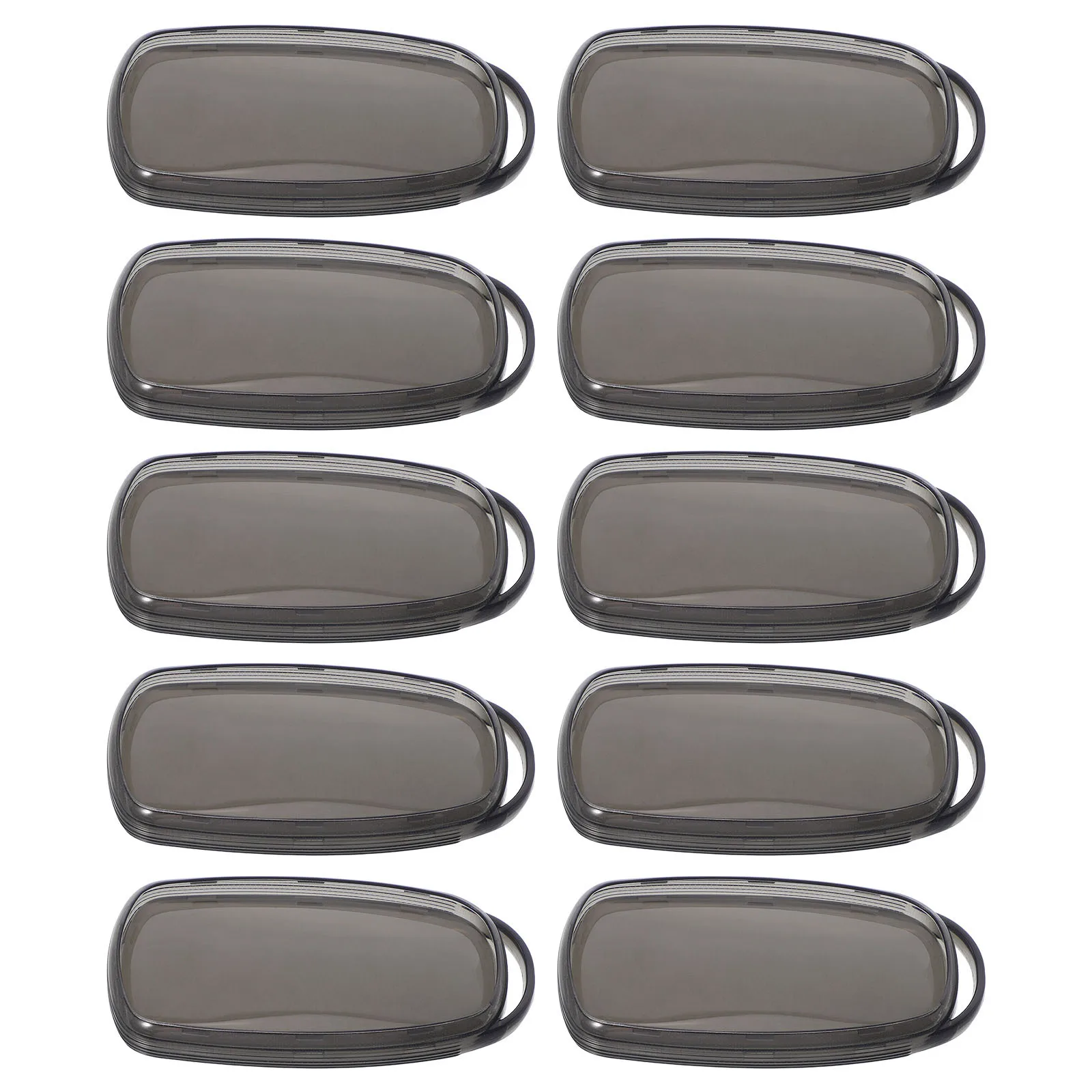 

10Pcs Car Key Fob Cover Full Protection Case Anti-Scratch Dustproof Stylish Appearance Lightweight Compatible Key Fob Shell Case