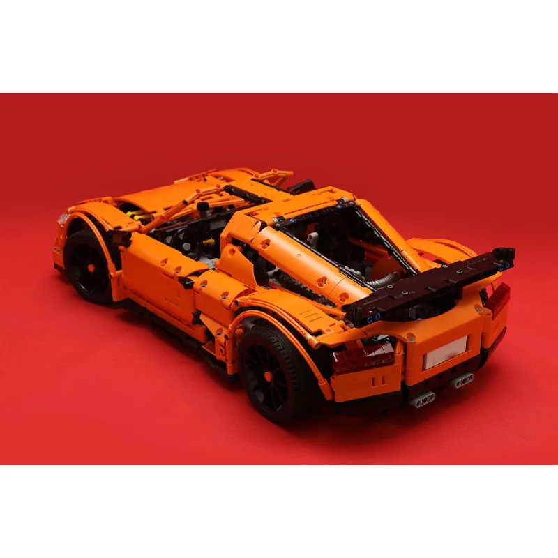 MOC-6214 Nieuwe CK-R Supercar Statische Editie Gesplitste Bouwsteen Model Cool Roadster 2486 Onderdelen Volwassen Kinderen Verjaardag Speelgoed Cadeau