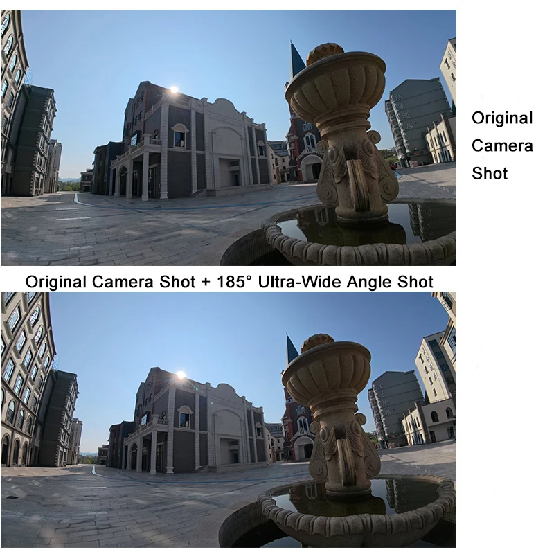 

Wide Angle Lens, 180° Ultra Wide View with Dual Layer Coating for DJI Osmo Action 6 Pro, Aluminum Frame, Scratch Tempered Glass