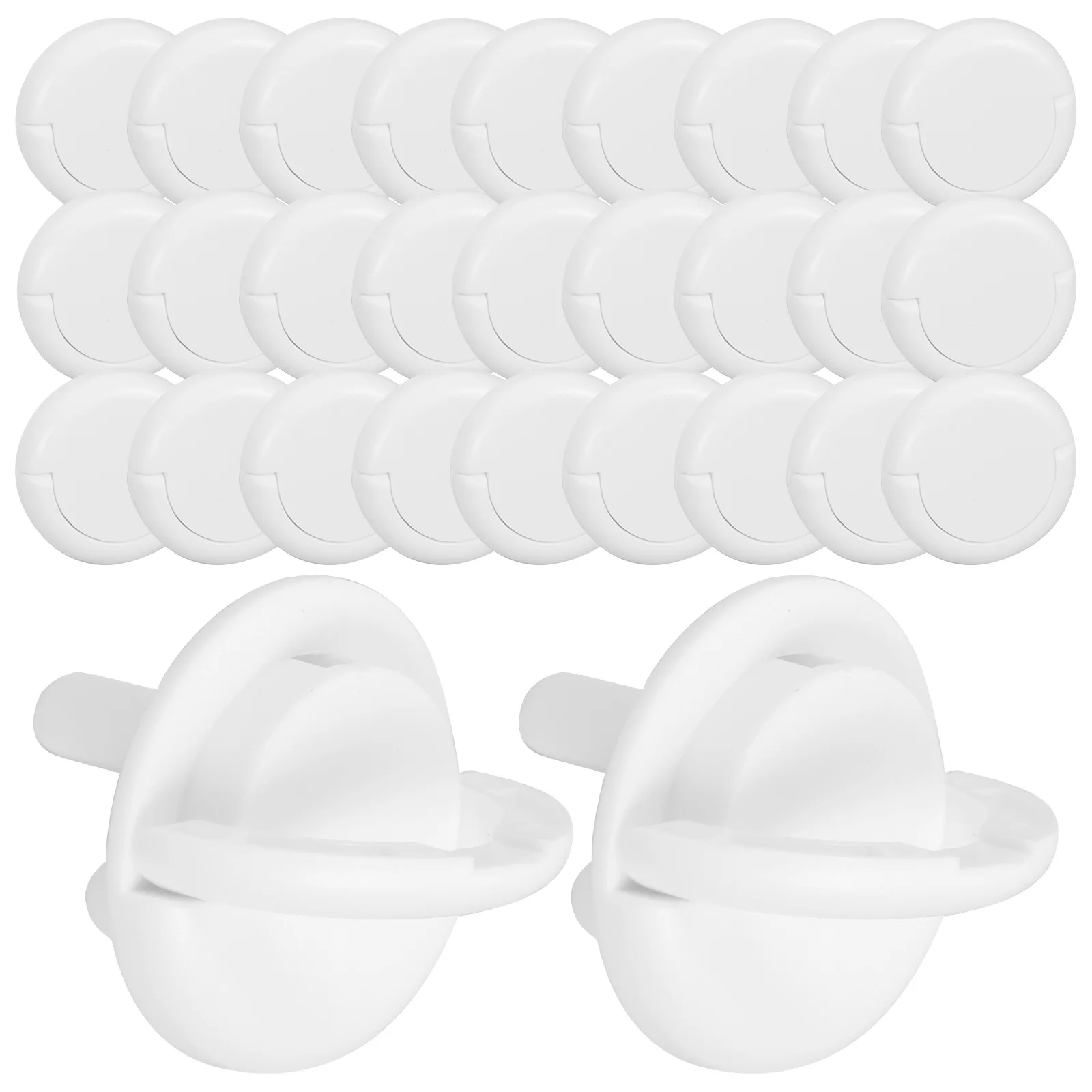 

50 шт. Защитные заглушки для розеток, защита от детей, защитные колпачки для электрических розеток, защита для детей