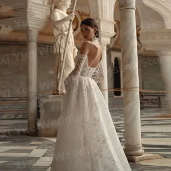 10 best sales abito da sposa in organza - №7