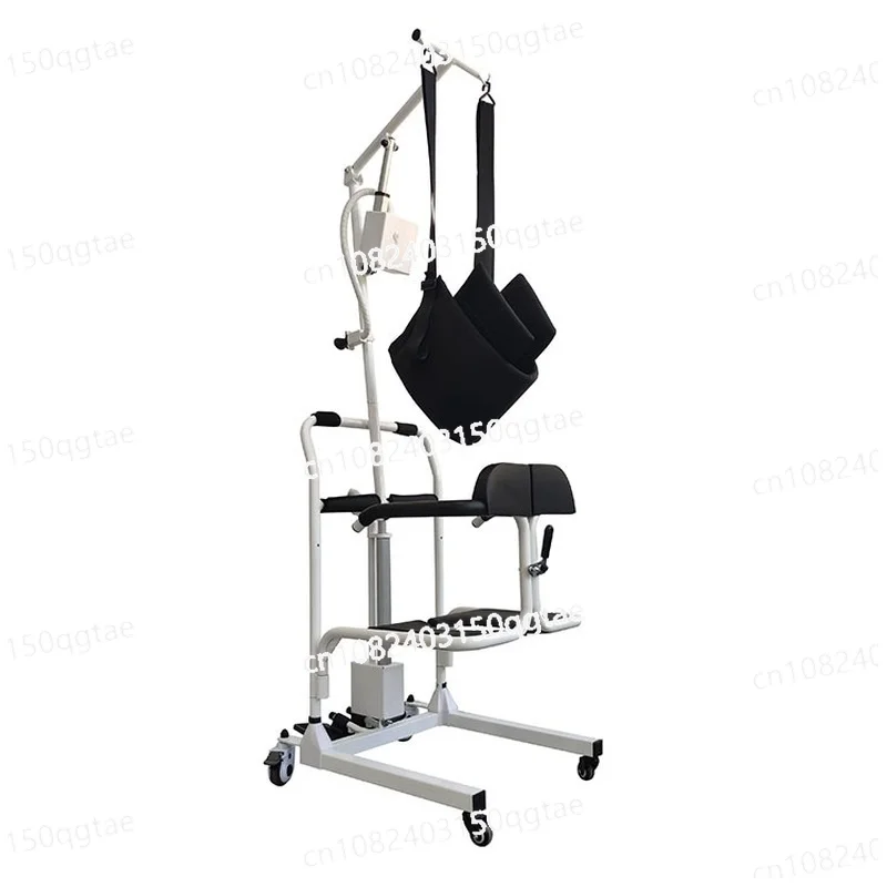 

Medical Wheel Toilet Hydraulic Lift Chair Move Nursing Patient Transfer Commode Chair