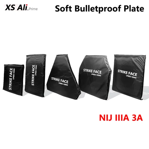 Panel ligero a prueba de balas con placa de armadura suave de PE certificado NIJ IIIA para chalecos y mochilas 6x6/6x8/10x12/11x14