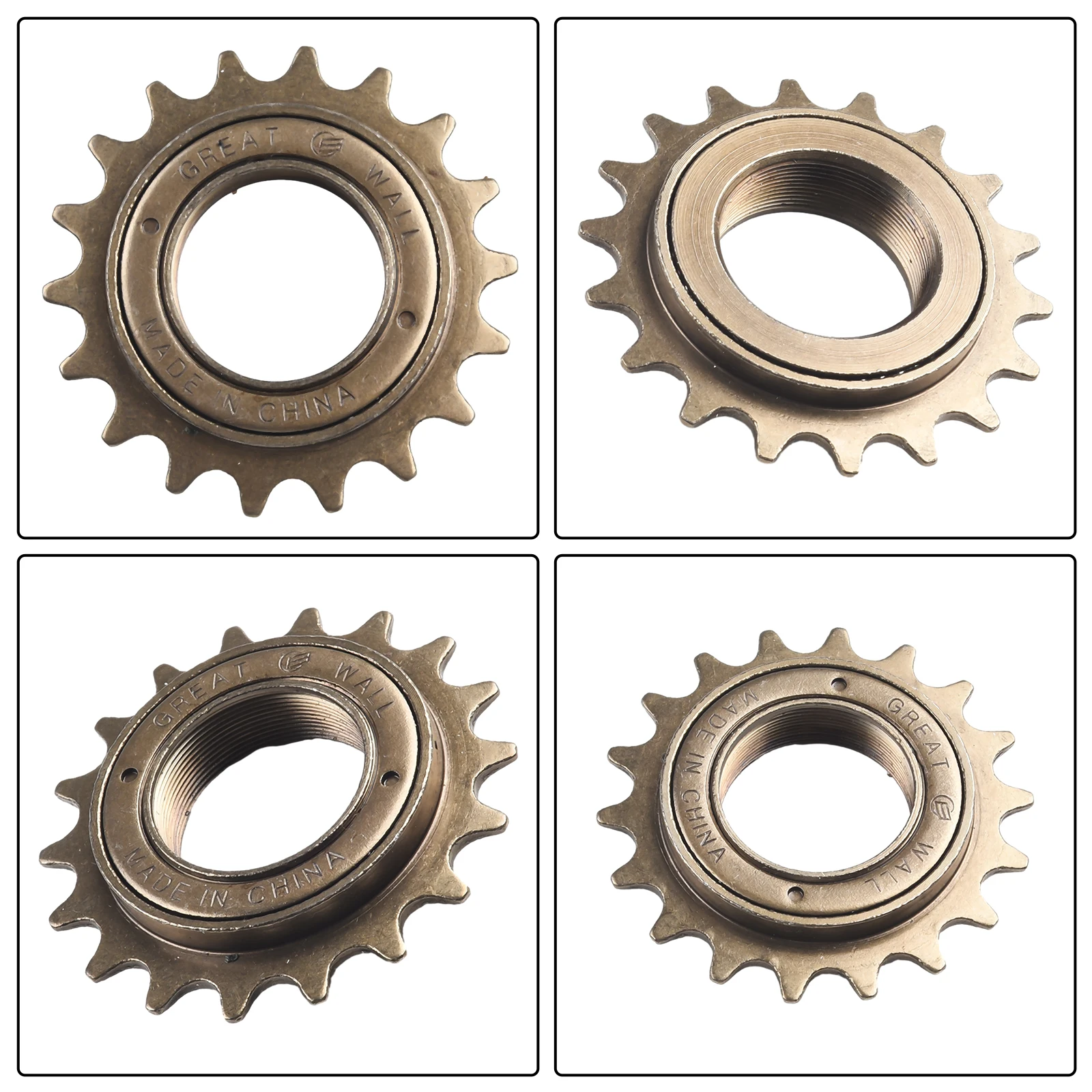 Bike Flywheel Performance Driven Easily Install Our Single Speed Freewheel Sprocket Gears in Sizes 12T/14T/16T/18T