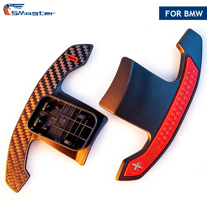 

M Sport Carbon Fiber Paddles Shift Trim Cover for BMW M2 M3 M4 M5 X5M X6M G20 G22 G30 G32 G82 F90 F98 Steering Wheel Accessories