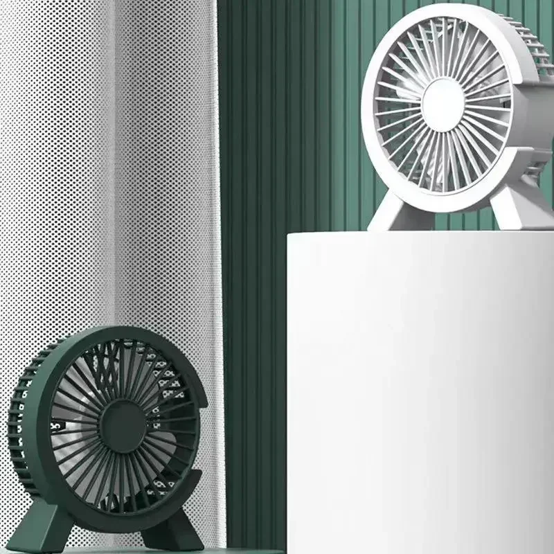 Electric Fan Portable Cooling and Mute Air Cooler Suitable for Home Offices Outdoor Table Cooler Camping Air Mini Appliance