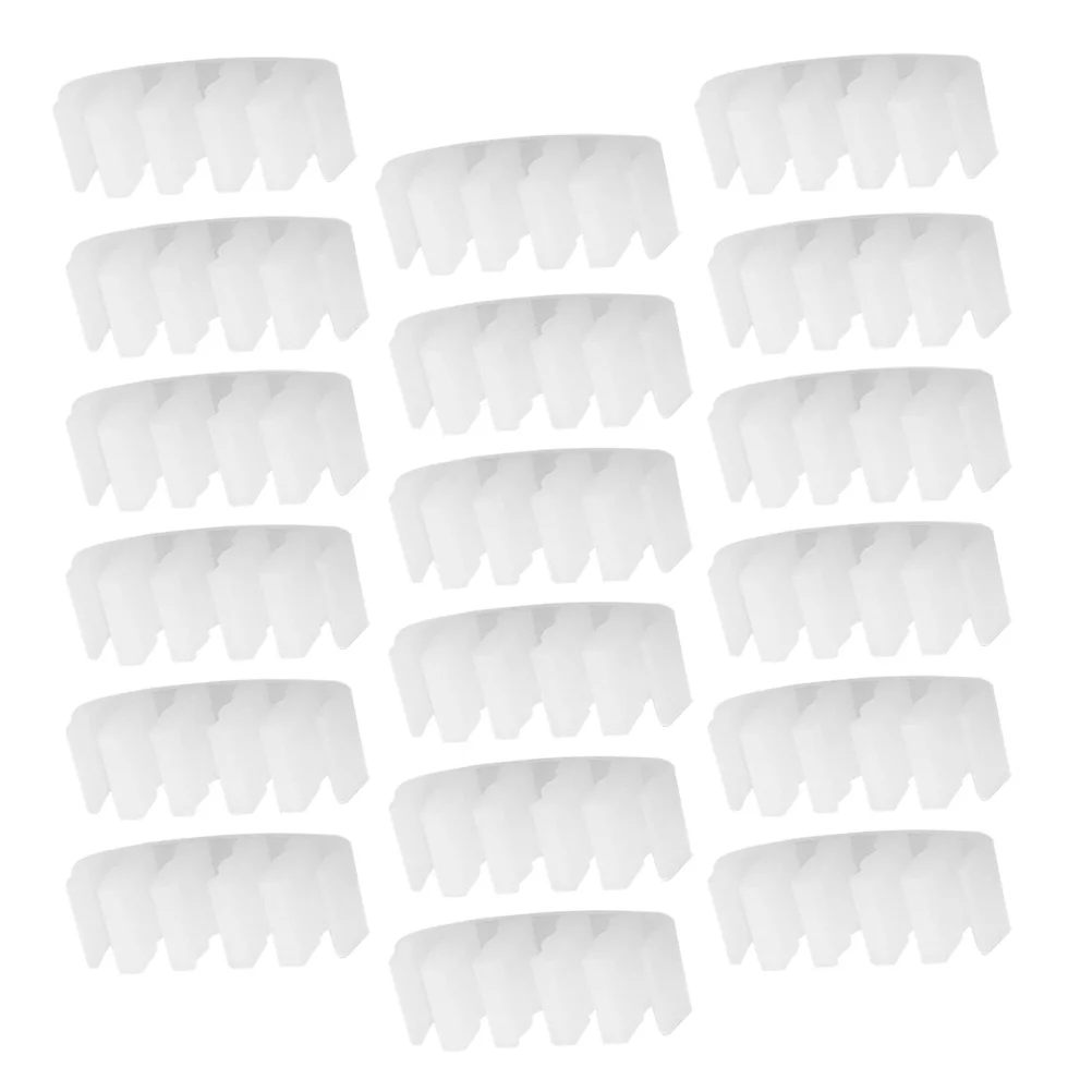 

100Pcs Tableware Box Card Slot Removable Detachable Plastic Cutlery Box Fixed Universal Type Storage Accessories